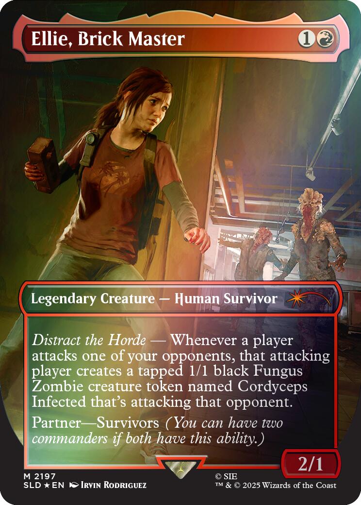 Ellie, Brick Master (Rainbow Foil) [Secret Lair Drop Series] - Destination Retro