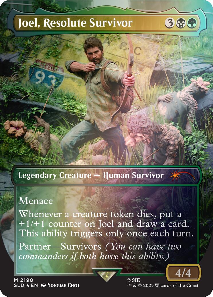 Joel, Resolute Survivor (Rainbow Foil) [Secret Lair Drop Series] - Destination Retro