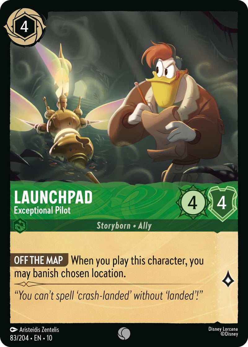 Launchpad - Exceptional Pilot (83/204) [Whispers in the Well] - Destination Retro