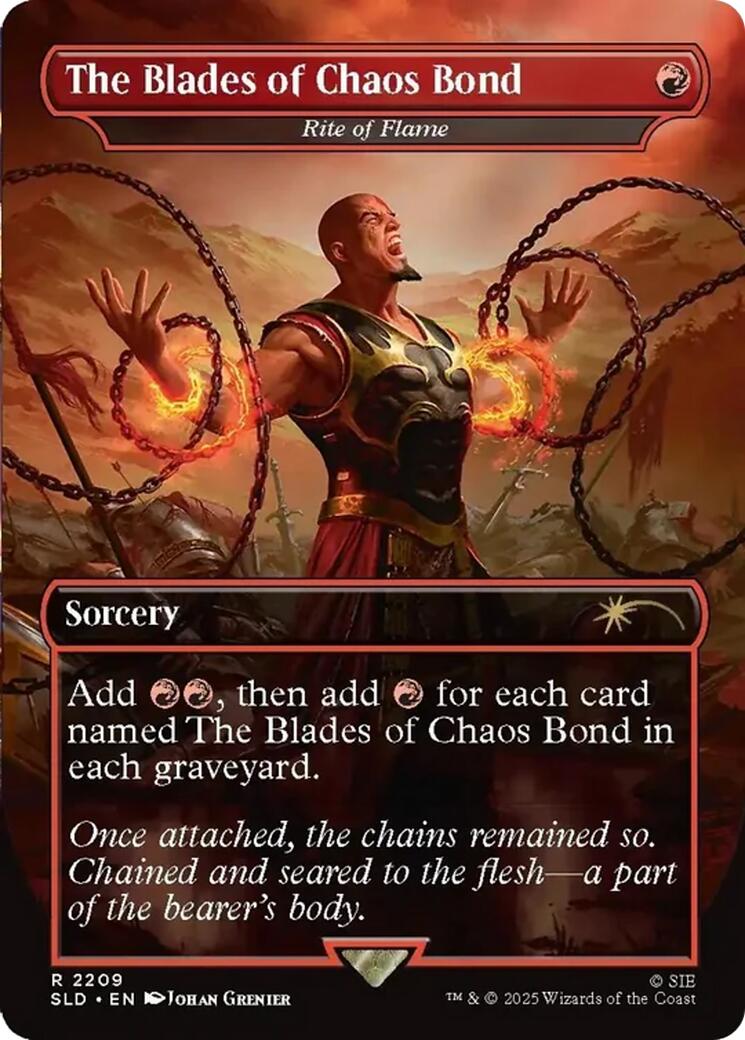 The Blades of Chaos Bond - Rite of Flame [Secret Lair Drop Series] - Destination Retro