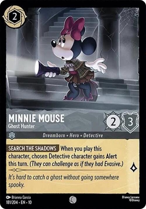 Minnie Mouse - Ghost Hunter (181/204) [Whispers in the Well] - Destination Retro