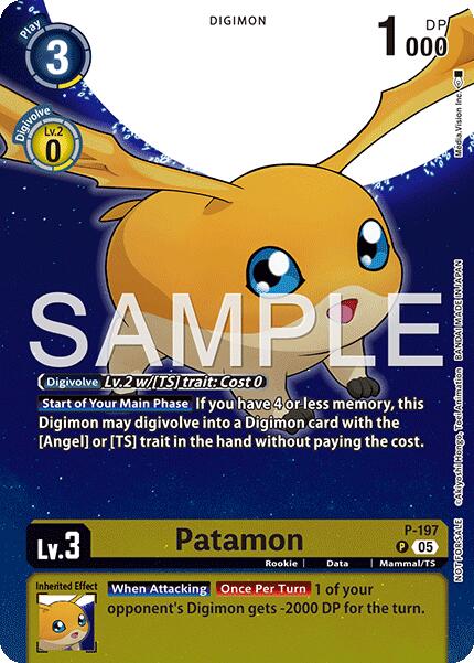 Patamon [P] (Digimon Story: Time Stranger Promo Pack) [Promotional Cards] - Destination Retro