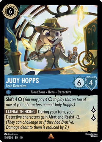 Judy Hopps - Lead Detective (150/204) [Whispers in the Well] - Destination Retro