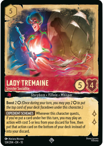 Lady Tremaine - Sinister Socialite (124/204) [Whispers in the Well] - Destination Retro