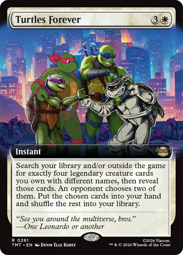 Turtles Forever (Extended Art) [Teenage Mutant Ninja Turtles] - Destination Retro