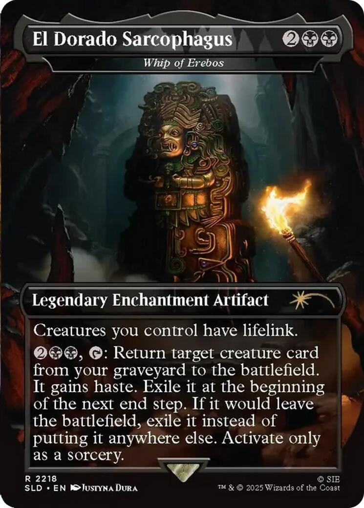 El Dorado Sarcophagus - Whip of Erebos [Secret Lair Drop Series] - Destination Retro