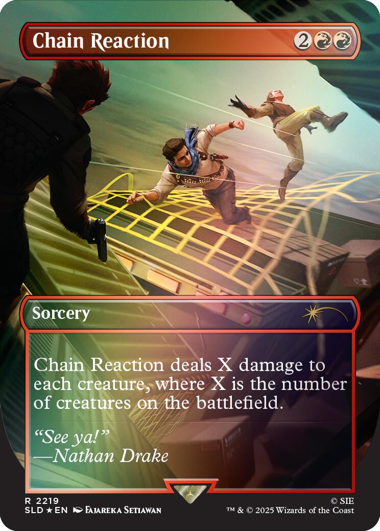 Chain Reaction (Rainbow Foil) [Secret Lair Drop Series] - Destination Retro