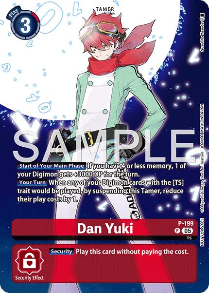 Dan Yuki [P] (Digimon Story: Time Stranger Promo Pack) [Promotional Cards] - Destination Retro
