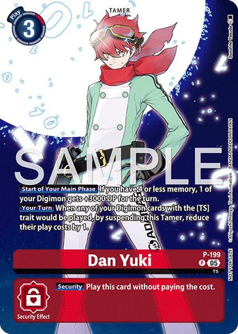Dan Yuki [P] (Digimon Story: Time Stranger Promo Pack) [Promotional Cards] - Destination Retro