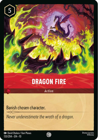 Dragon Fire (133/204) [Whispers in the Well] - Destination Retro
