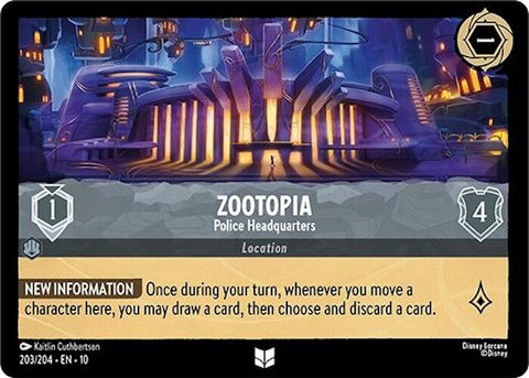 Zootopia - Police Headquarters (203/204) [Whispers in the Well] - Destination Retro