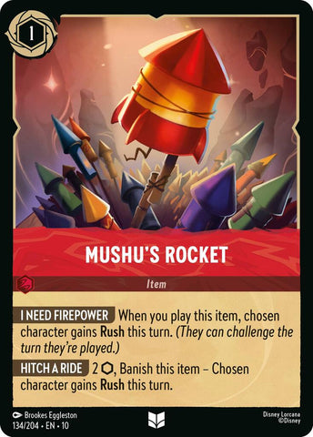 Mushu's Rocket (134/204) [Whispers in the Well] - Destination Retro