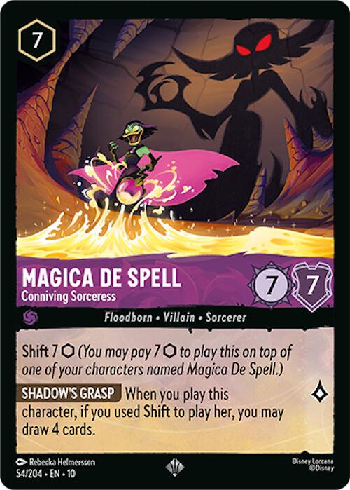 Magica De Spell - Conniving Sorceress (54/204) [Whispers in the Well] - Destination Retro