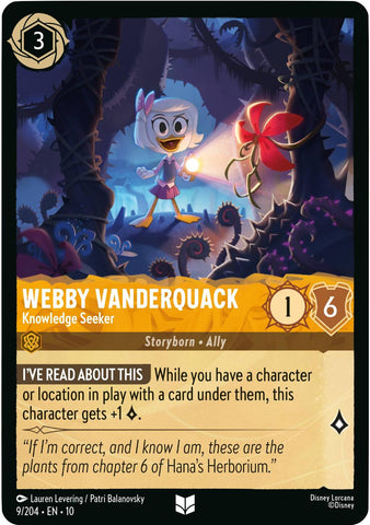Webby Vanderquack - Knowledge Seeker (9/204) [Whispers in the Well] - Destination Retro