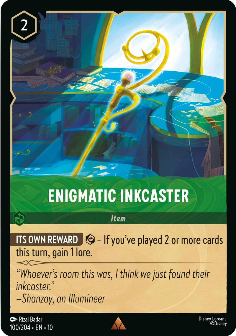 Enigmatic Inkcaster (100/204) [Whispers in the Well] - Destination Retro