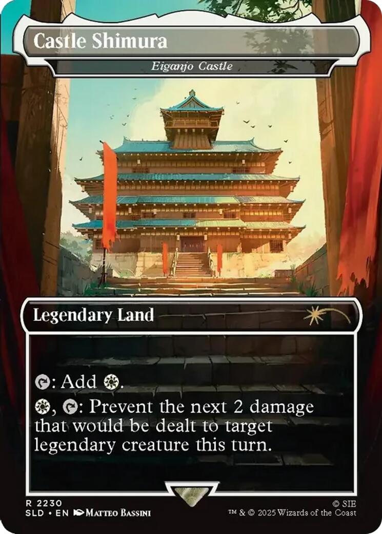 Castle Shimura - Eiganjo Castle [Secret Lair Drop Series] - Destination Retro