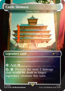 Castle Shimura - Eiganjo Castle (Rainbow Foil) [Secret Lair Drop Series] - Destination Retro