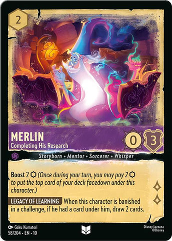 Merlin - Completing His Research (58/204) [Whispers in the Well] - Destination Retro