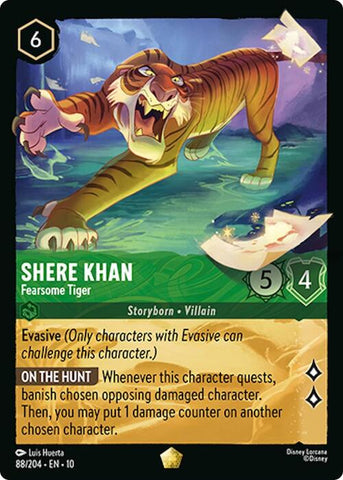 Shere Khan - Fearsome Tiger (88/204) [Whispers in the Well] - Destination Retro