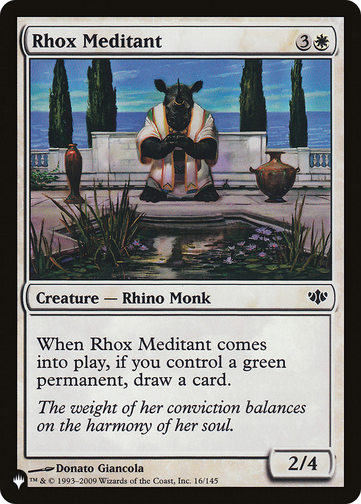 Rhox Meditant [The List] - Destination Retro