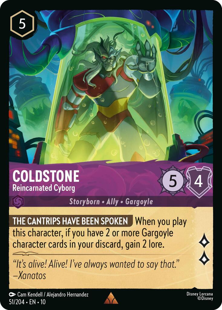 Coldstone - Reincarnated Cyborg (51/204) [Whispers in the Well] - Destination Retro