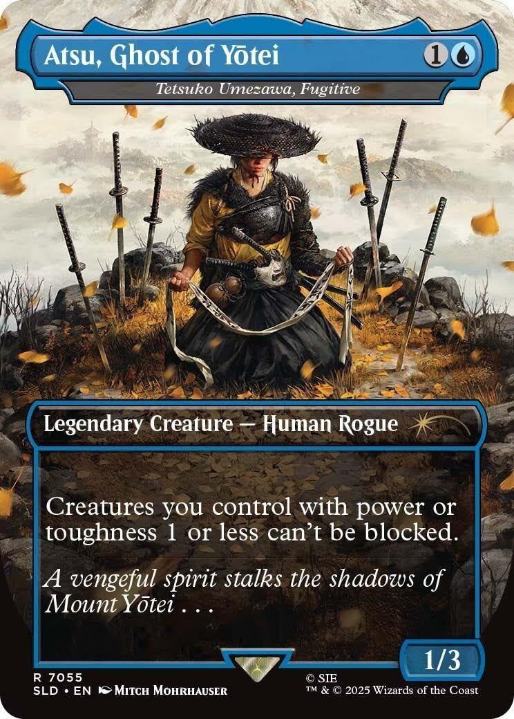 Atsu, Ghost of Yotei - Tetsuko Umezawa, Fugitive [Secret Lair Drop Series] - Destination Retro