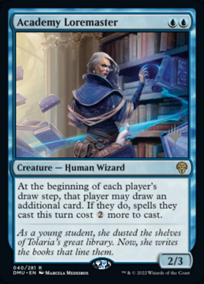 Academy Loremaster (Promo Pack) [Dominaria United Promos] - Destination Retro