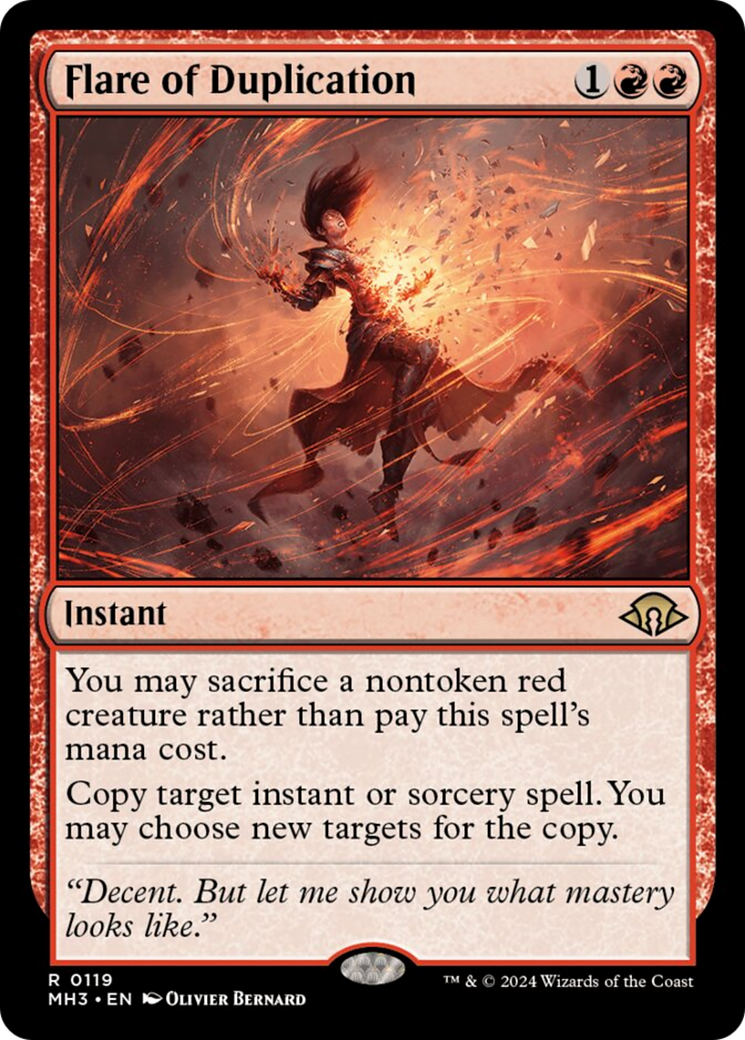 Flare of Duplication [Modern Horizons 3] - Destination Retro