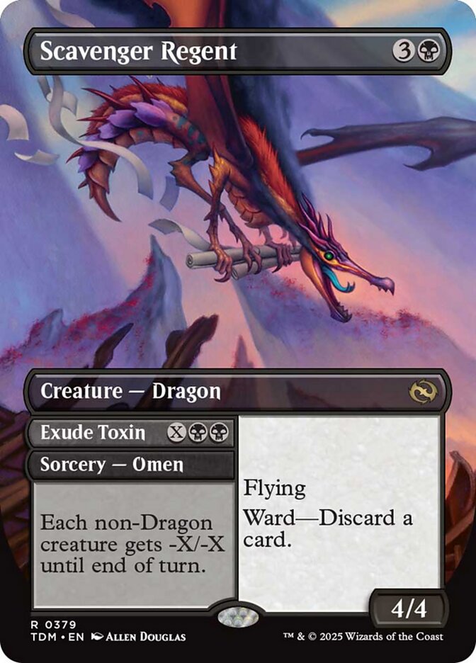 Scavenger Regent (Borderless) [Tarkir: Dragonstorm] - Destination Retro