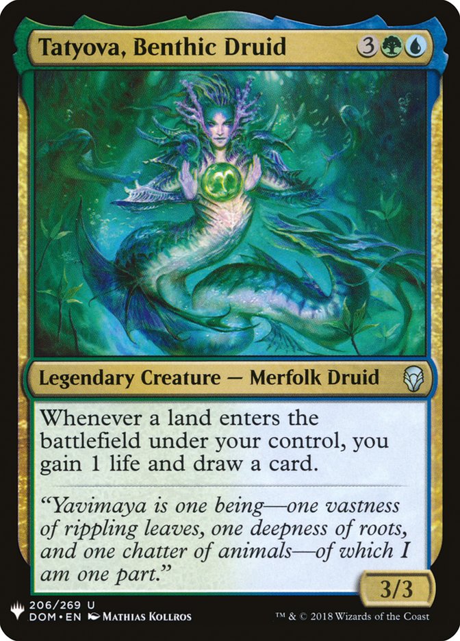Tatyova, Benthic Druid [Mystery Booster] - Destination Retro
