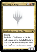 The Judge of Height [Unknown Event] - Destination Retro