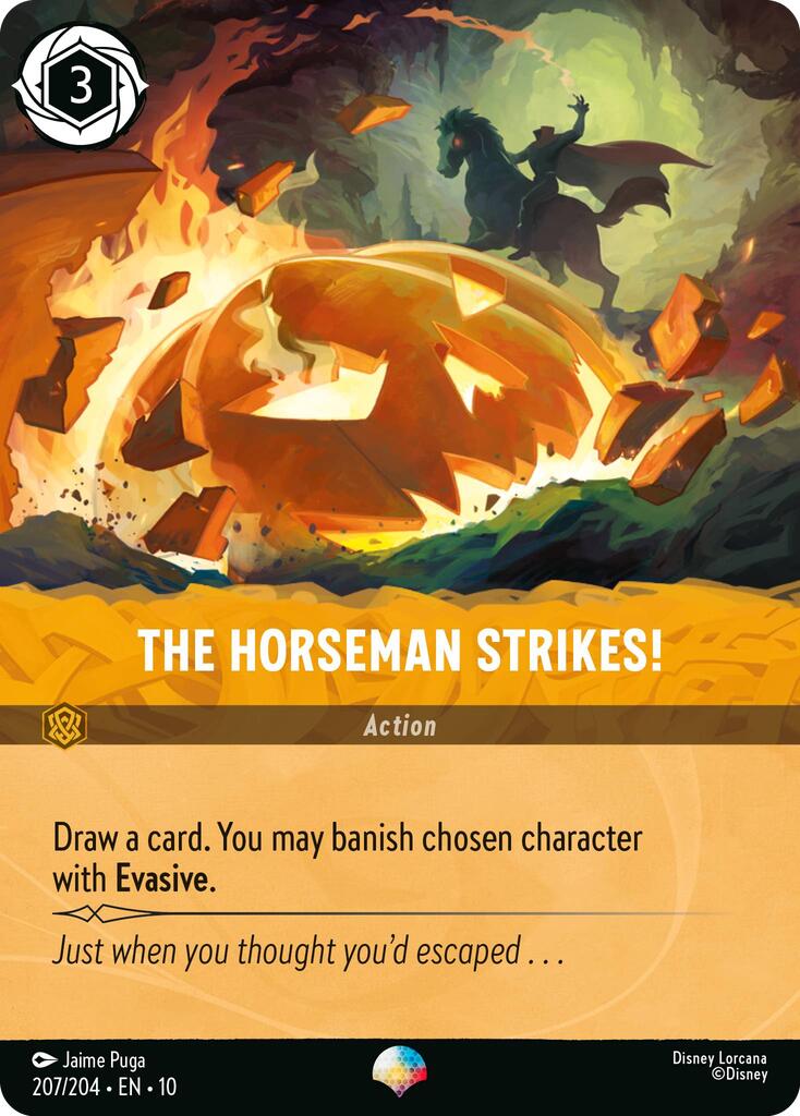 The Horseman Strikes! (Epic) (207/204) [Whispers in the Well] - Destination Retro