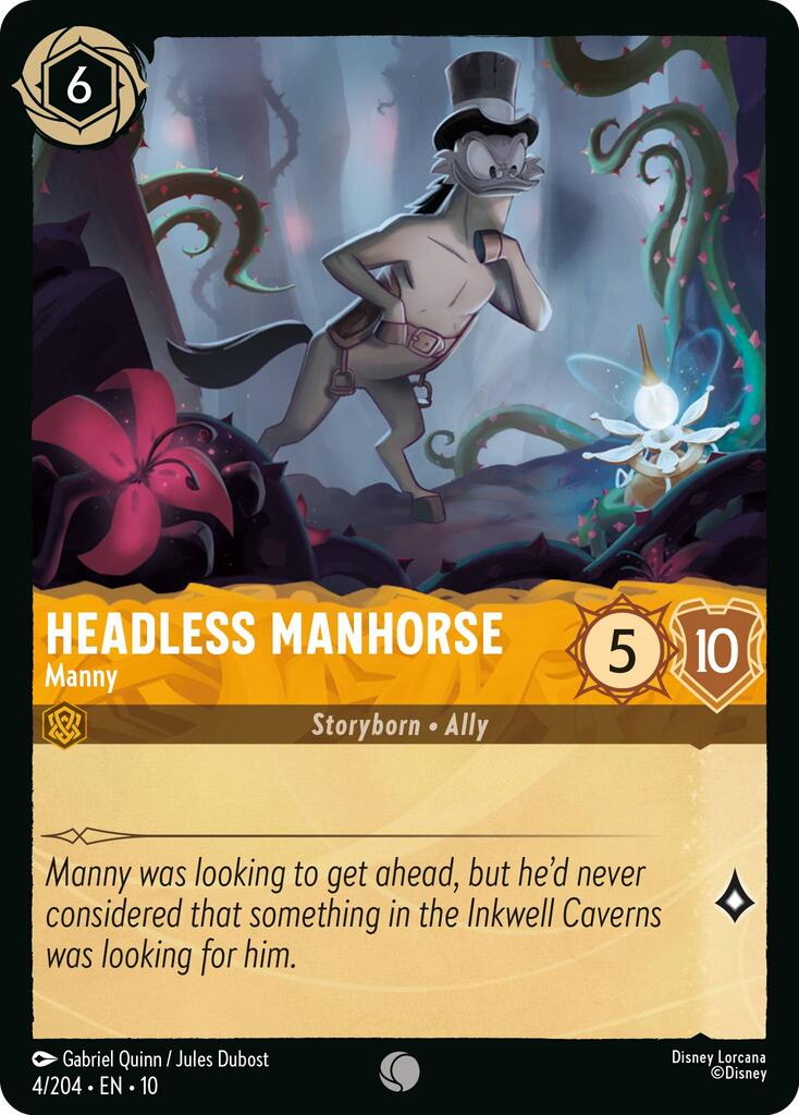 Headless Manhorse - Manny (4/204) [Whispers in the Well] - Destination Retro