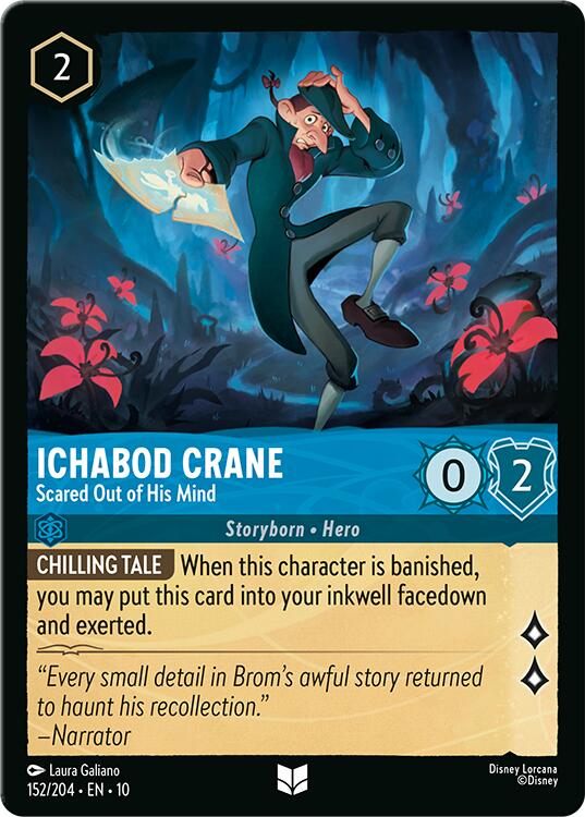 Ichabod Crane - Scared Out of His Mind (152/204) [Whispers in the Well] - Destination Retro