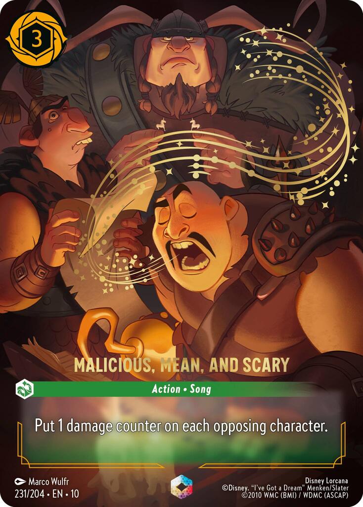 Malicious, Mean, and Scary (Enchanted) (231/204) [Whispers in the Well] - Destination Retro