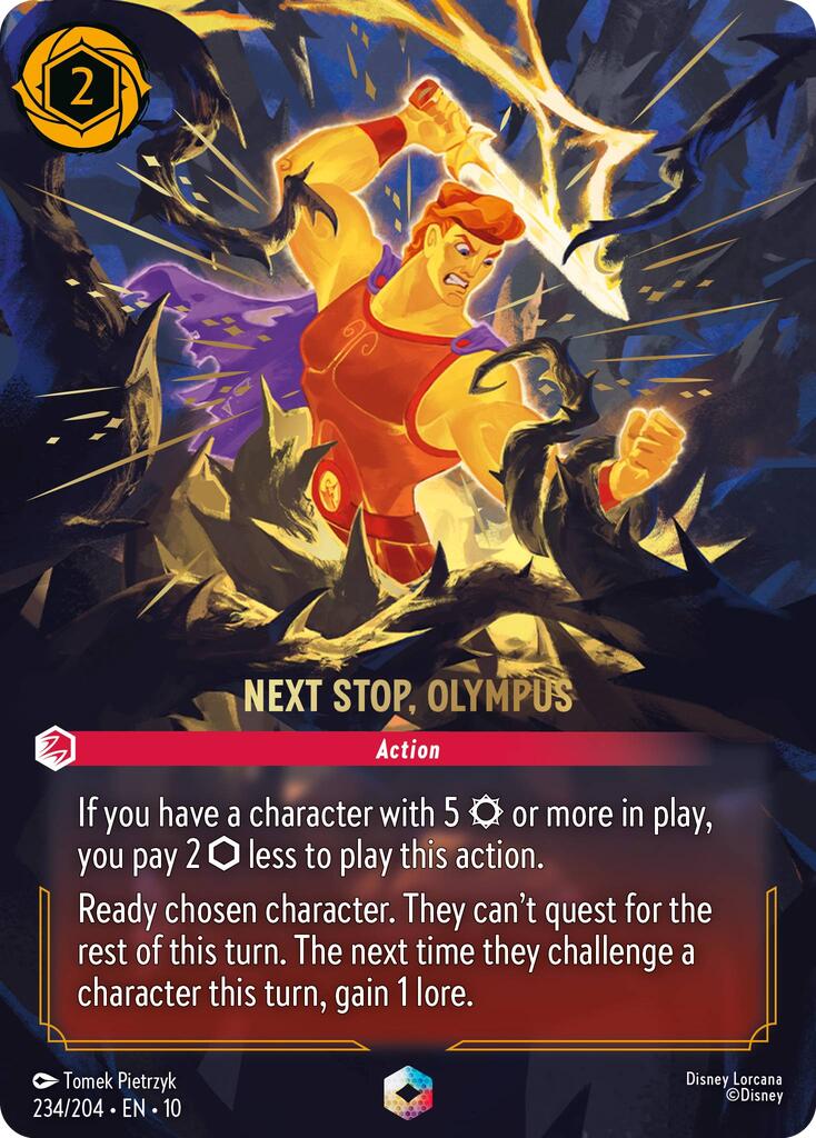 Next Stop, Olympus (Enchanted) (234/204) [Whispers in the Well] - Destination Retro