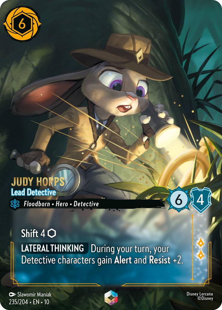 Judy Hopps - Lead Detective (Enchanted) (235/204) [Whispers in the Well] - Destination Retro