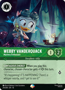 Webby Vanderquack - Mystery Enthusiast (Epic) (211/204) [Whispers in the Well] - Destination Retro