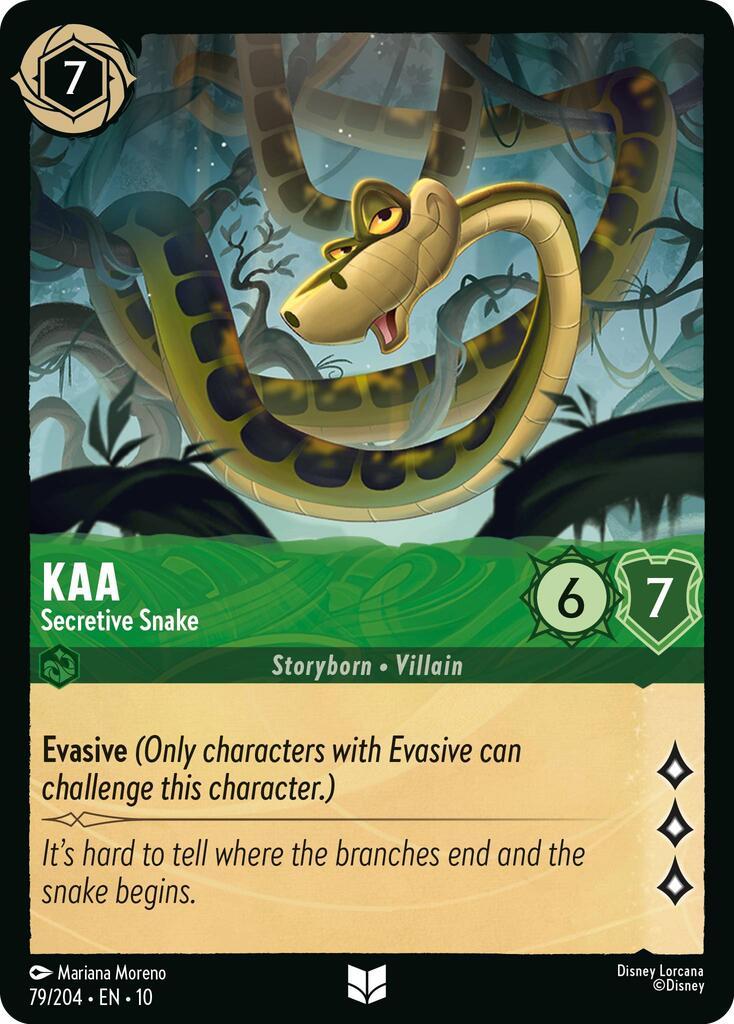 Kaa - Secretive Snake (79/204) [Whispers in the Well] - Destination Retro