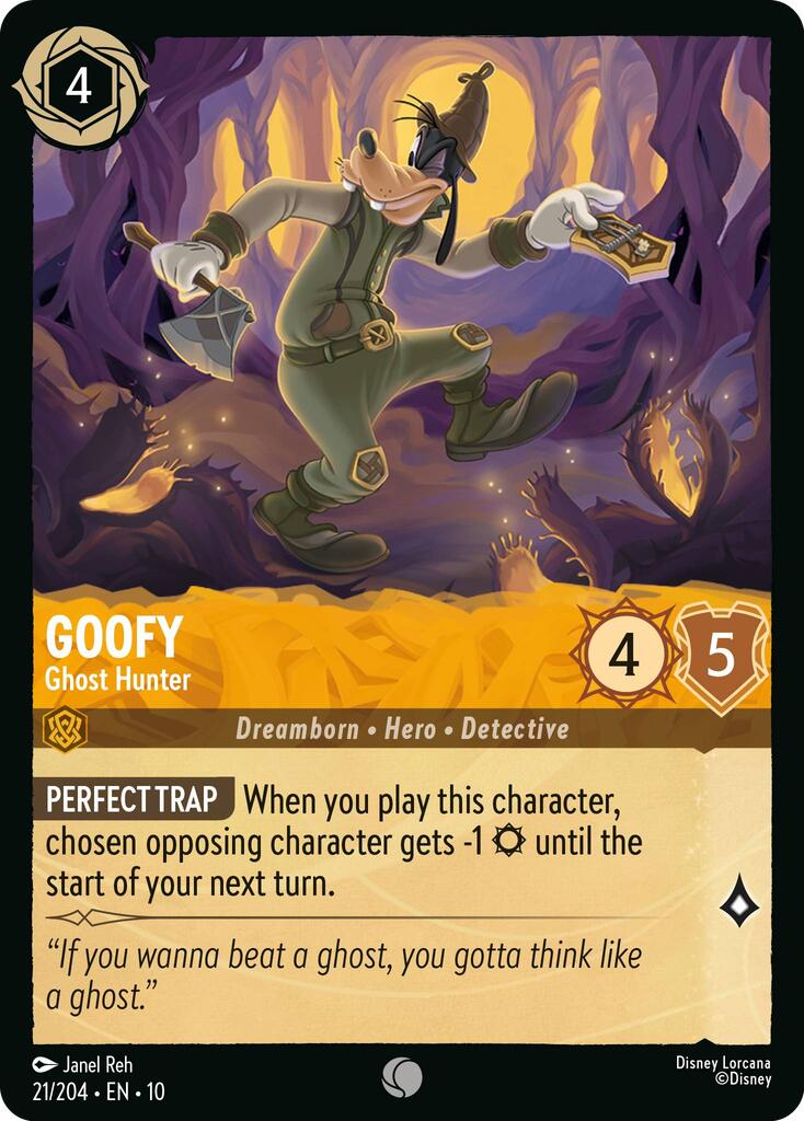 Goofy - Ghost Hunter (21/204) [Whispers in the Well] - Destination Retro