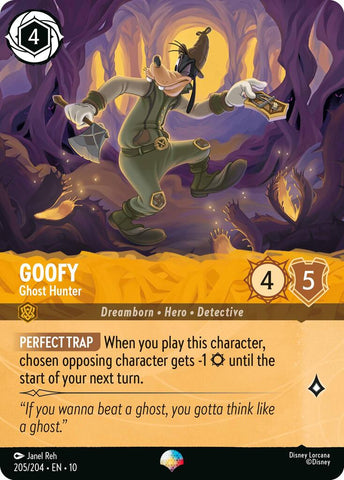 Goofy - Ghost Hunter (Epic) (205/204) [Whispers in the Well] - Destination Retro