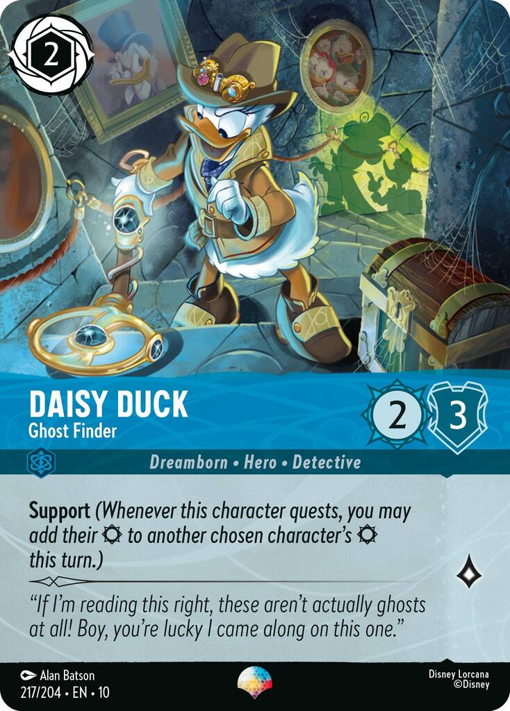Daisy Duck - Ghost Finder (Epic) (217/204) [Whispers in the Well] - Destination Retro