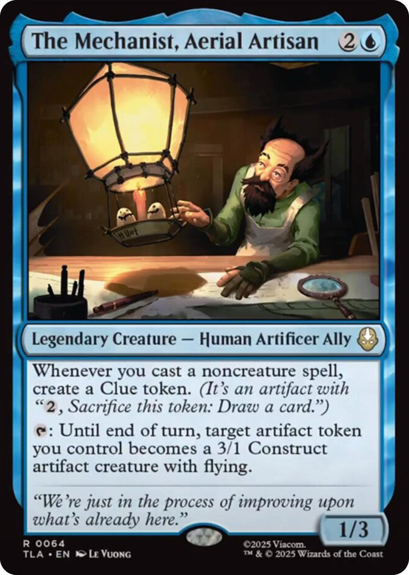 The Mechanist, Aerial Artisan [Avatar: The Last Airbender] - Destination Retro