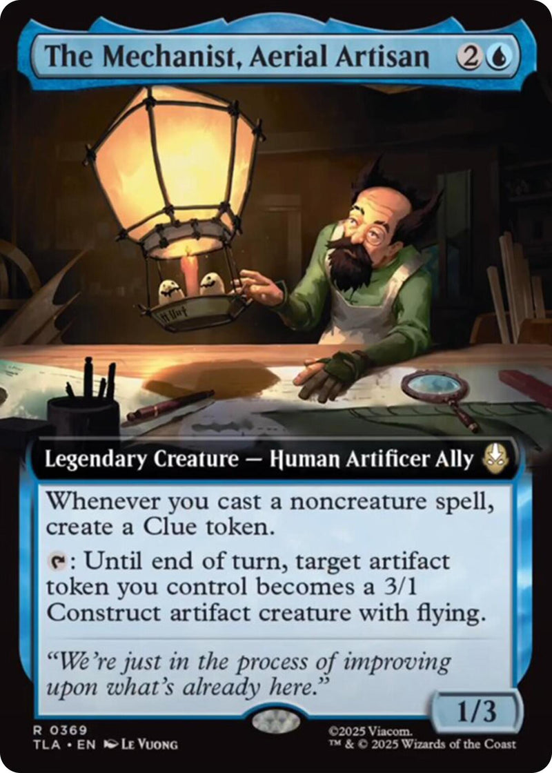 The Mechanist, Aerial Artisan (Extended Art) [Avatar: The Last Airbender] - Destination Retro