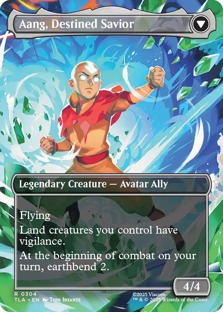 Aang, at the Crossroads (Borderless) [Avatar: The Last Airbender] - Destination Retro