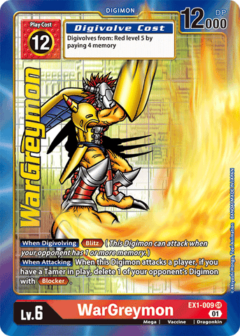 WarGreymon [EX1-009] (Alternate Art) [Classic Collection] - Destination Retro
