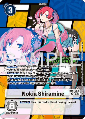 Nokia Shiramine [BT5-092] (Evolution Cup 2025 Vol. 3 Winner) [Battle of Omni] - Destination Retro