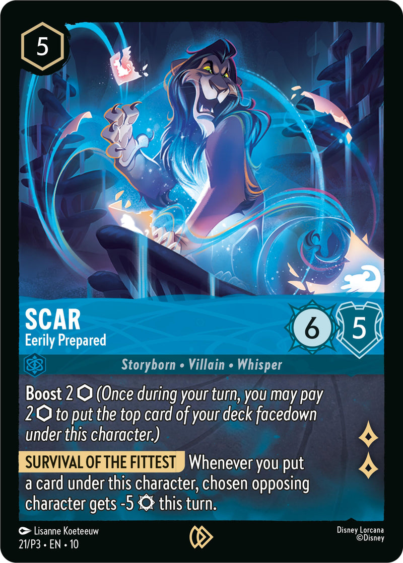 Scar - Eerily Prepared (21) [Promo Cards] - Destination Retro