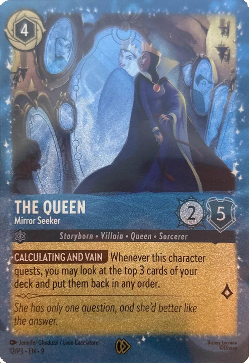 The Queen - Mirror Seeker (12) [Promo Cards] - Destination Retro