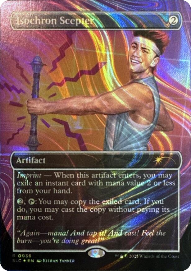 Isochron Scepter (Halo Foil) [Secret Lair Countdown Kit] - Destination Retro